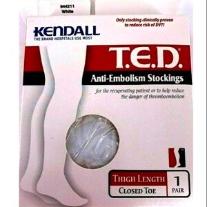 TED Anti-Embolism Stockings KENDELL Thigh HIGH Length (Brand Hospital Use most)